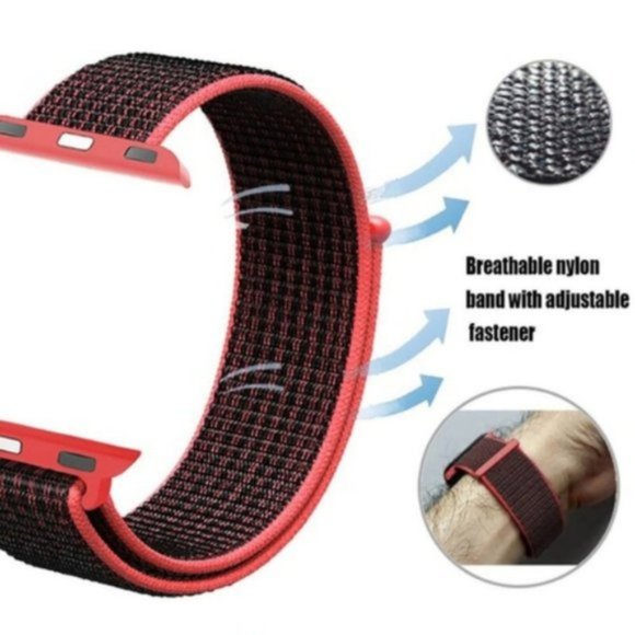 NEW Pink Blast Strap Loop For Apple Watch - Picture 4 of 5